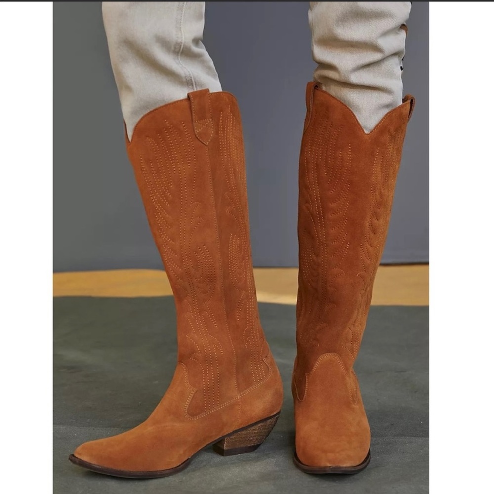 Jeffrey Campbell Calvera knee hi western boot